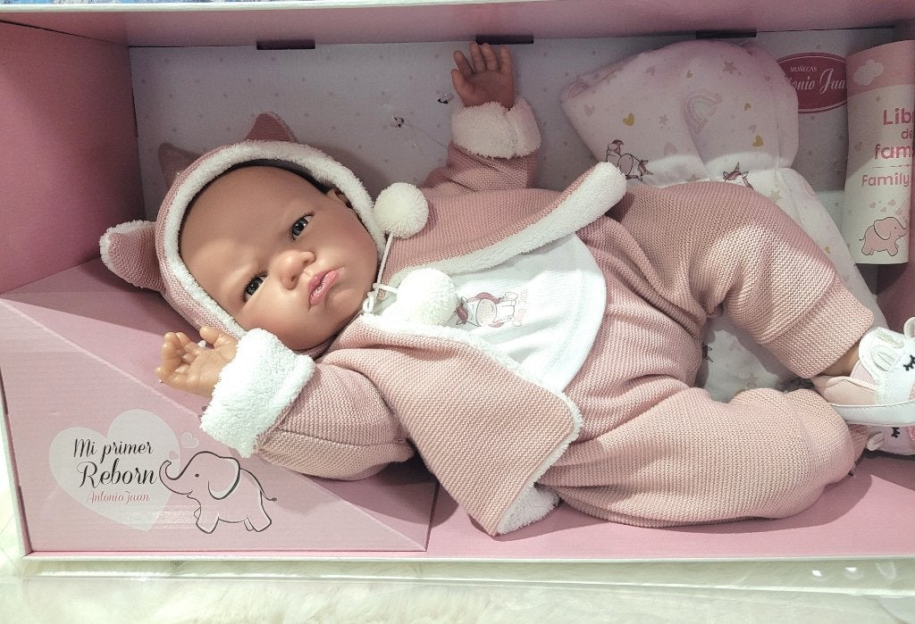 Babypop Berta (52cm), Ophalen of Verzenden, Nieuw, Babypop, Levensecht of Reborn