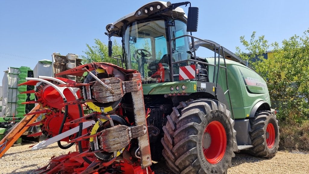 Hakselaar FENDT Katana, Ophalen
