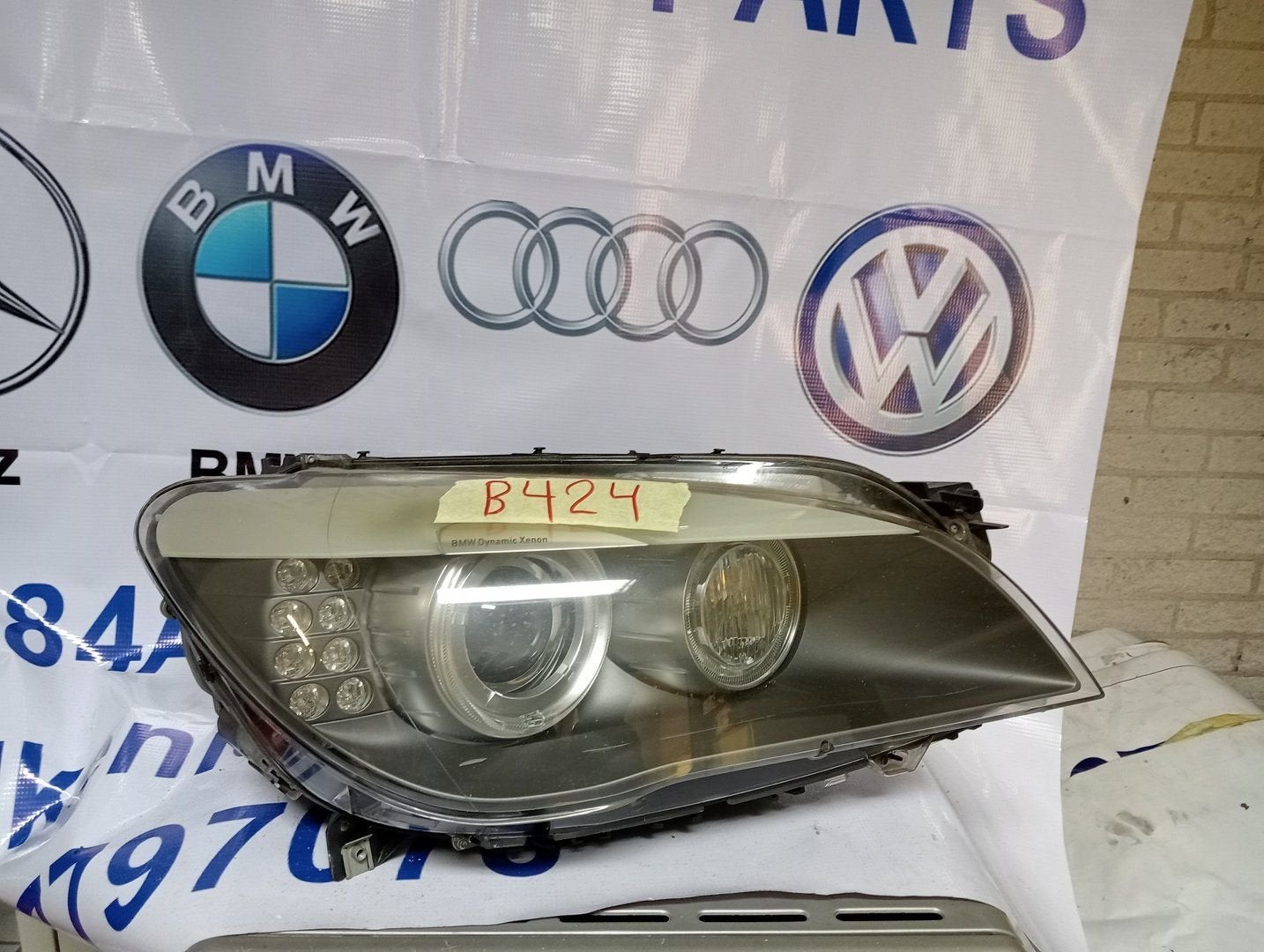 Koplamp BMW Serie 7 F01 F02 750i Dynamic Xenon Rechts Led 71, Auto-onderdelen, Gebruikt, -, -, Ophalen of Verzenden