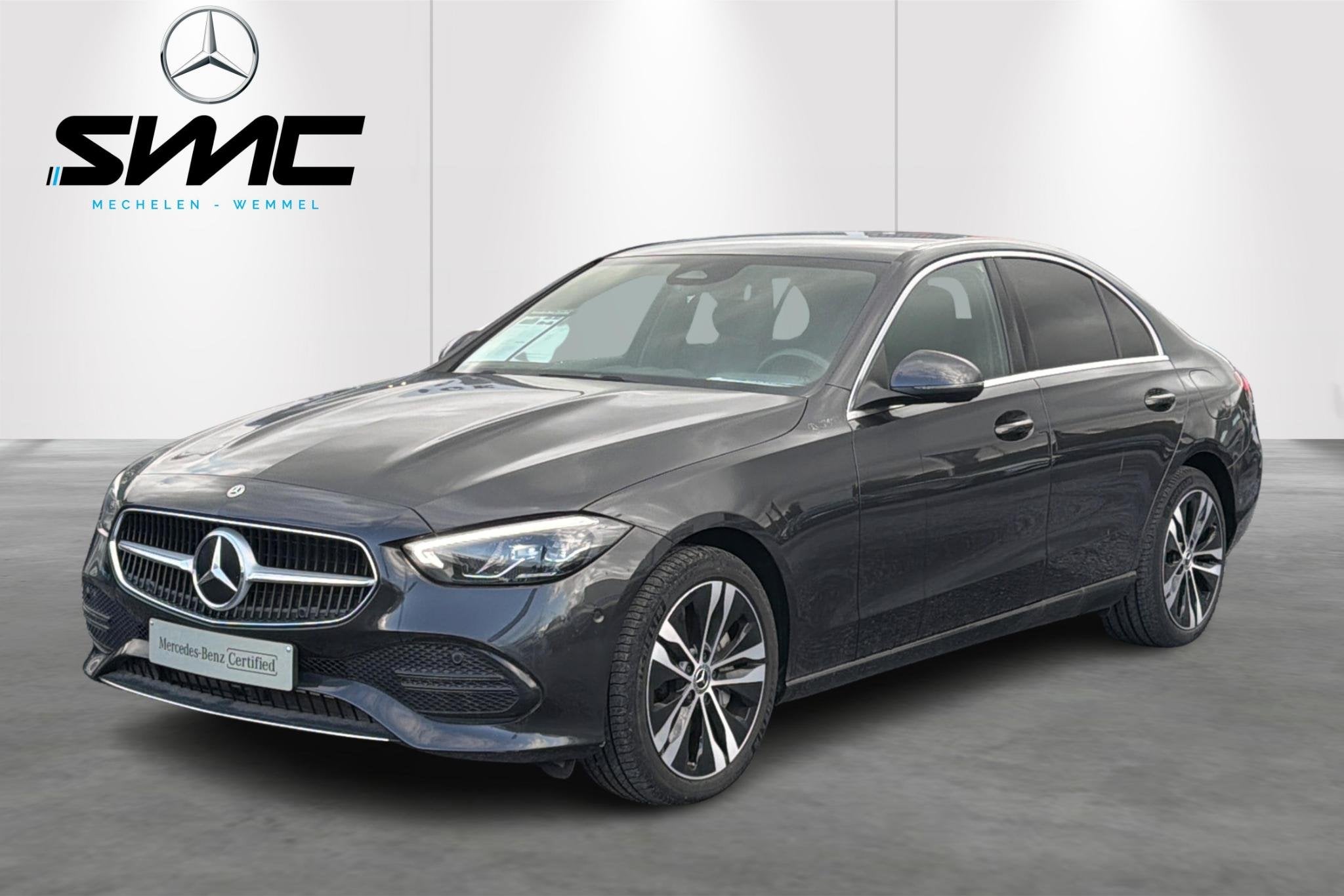 Mercedes-Benz C-klasse C 300 e Luxery Line, Auto's, 4 deurs, Zwart, 4 cilinders, 2080 kg