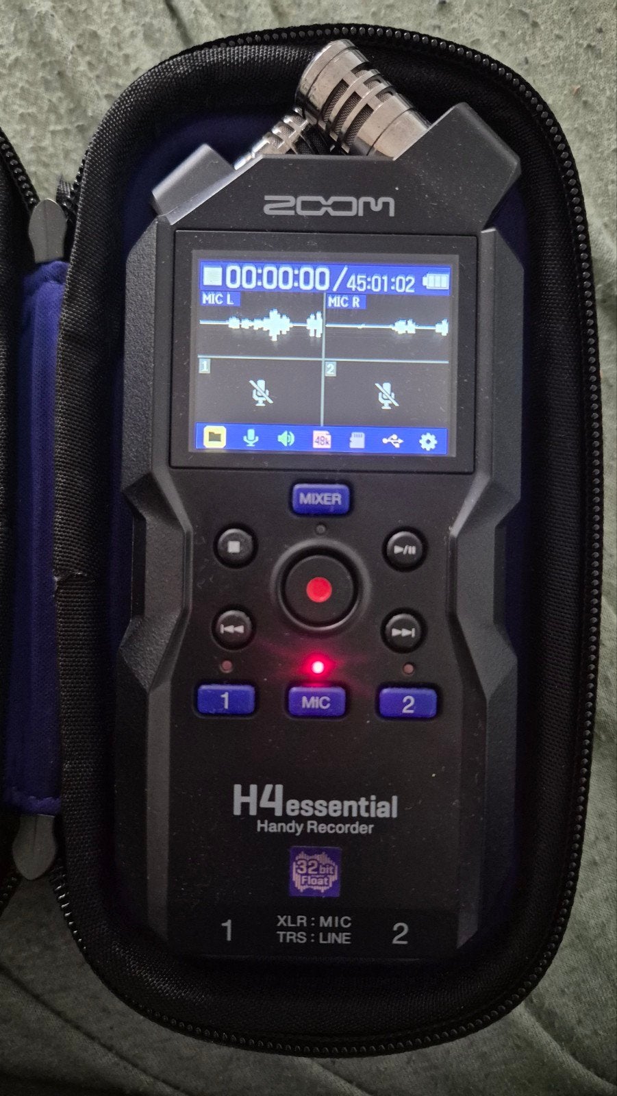 ZOOM H4 essentiel, Enlèvement