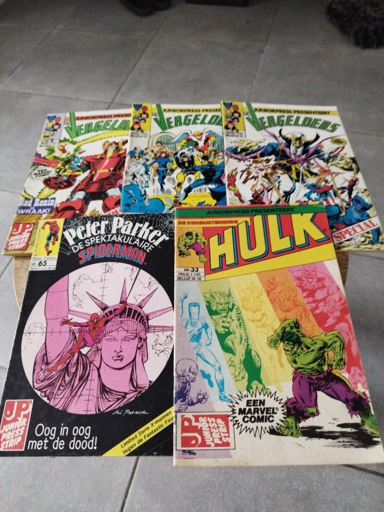 Marvel/DC, Ophalen