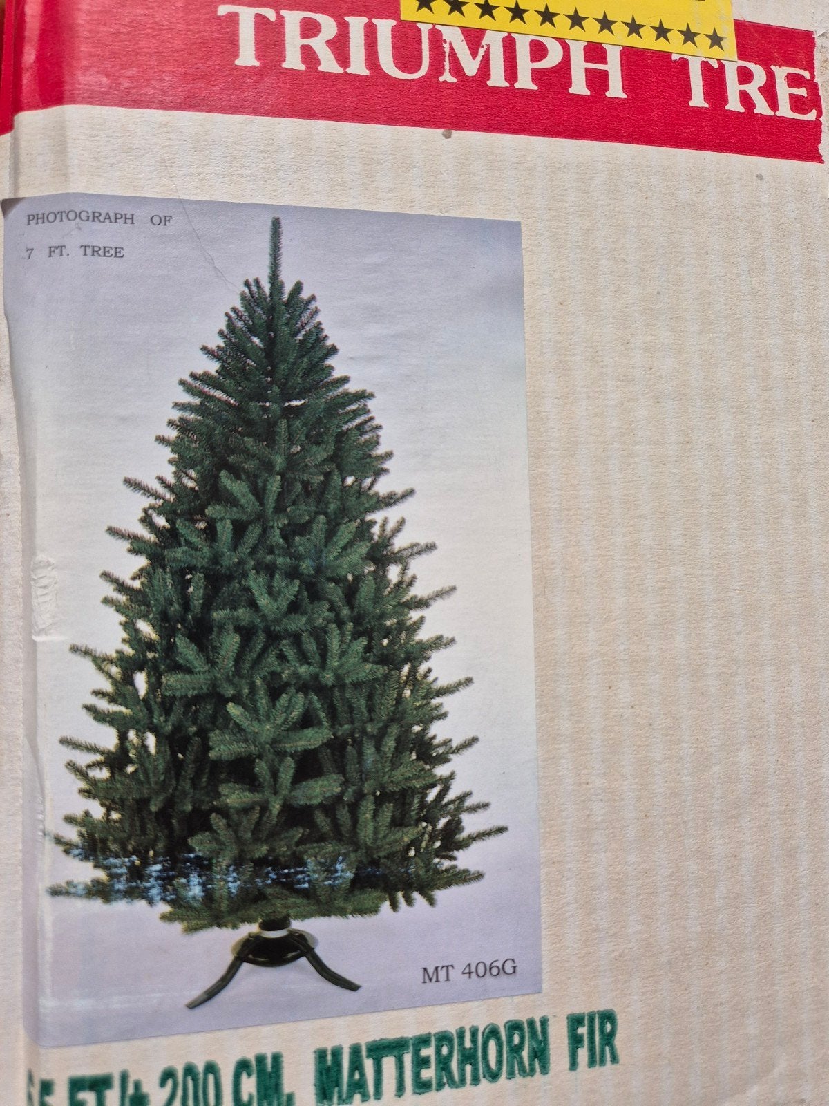 Kerstboom Triumph Tree Matterhorn, Enlèvement