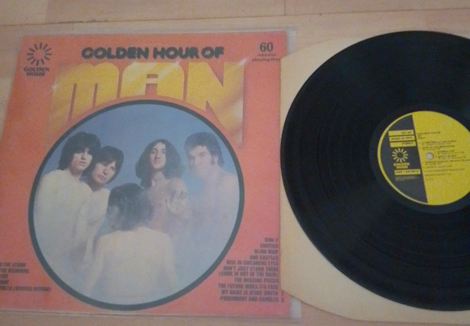 Lp MAN "Golden Hour Of", Ophalen, LP
