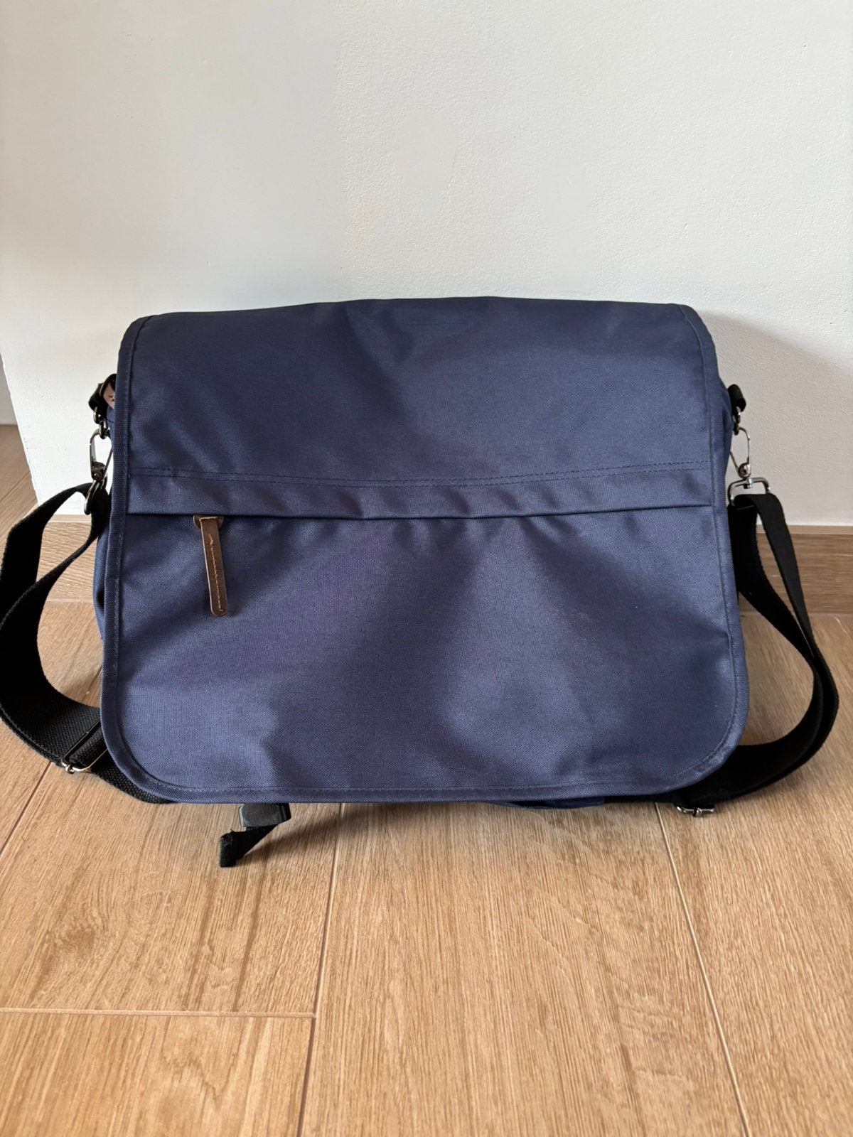 Schoudertas laptop blauw, Computers en Software, Laptoptassen, Ophalen, Meerdere vakken, Zo goed als nieuw, 16 inch