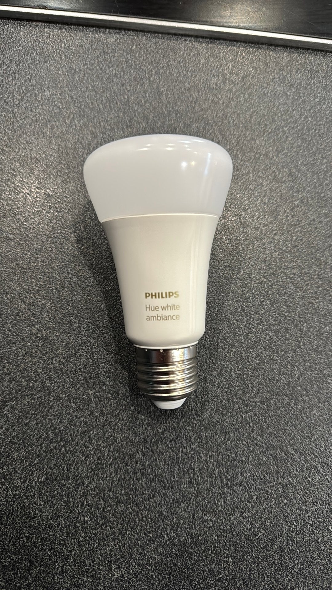 Ampoule Philips Hue white ambiance, Philips, Contrôlable via application, Blanc chaud, Ampoule