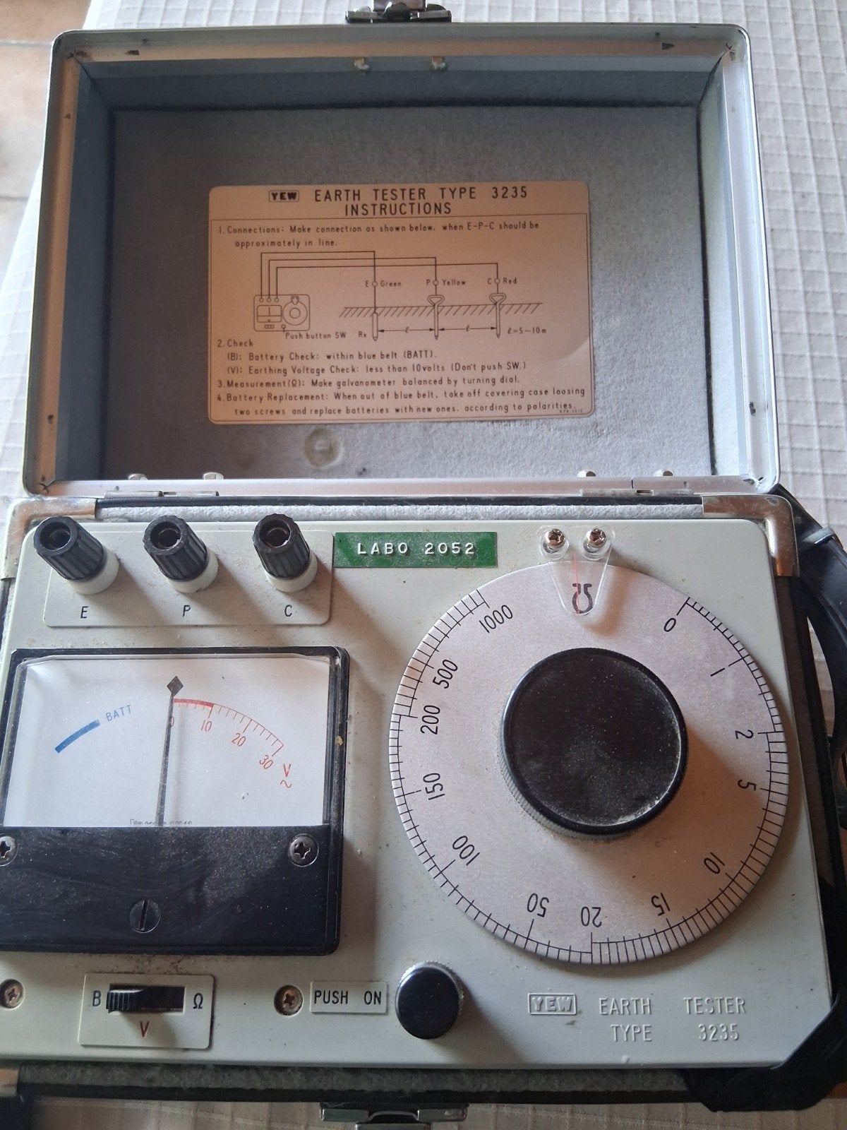 Earth tester yokogawa, Doe-het-zelf en Bouw, Ophalen