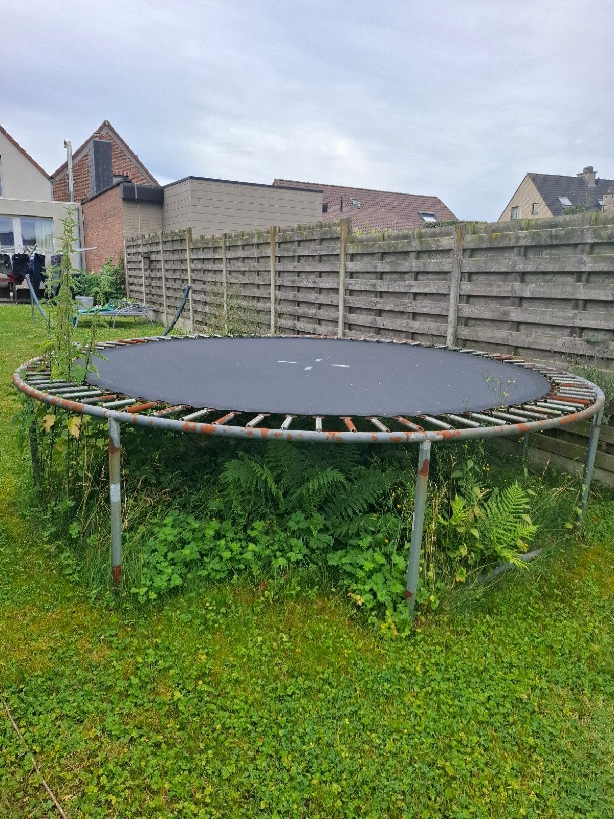 Trampoline, Ophalen