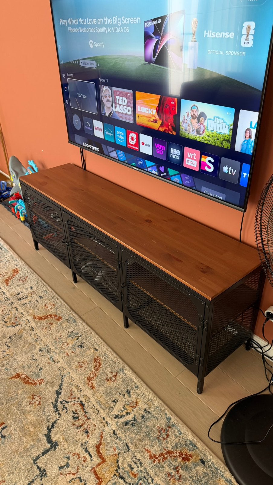 Tv bench IKEA 150 x 36 x 54, Ophalen, Zo goed als nieuw