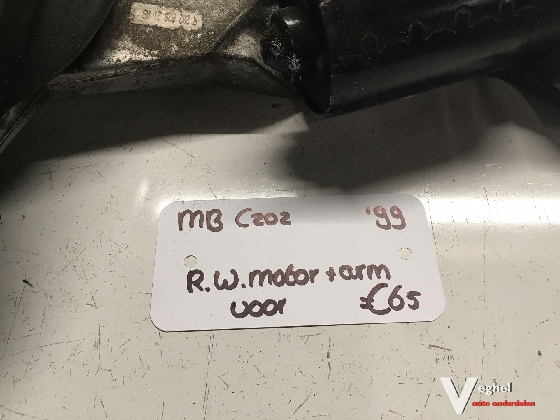 Mercedes C202 1999  Ruitenwissermotor met mechaniek, Gebruikt, -, -, Ophalen of Verzenden