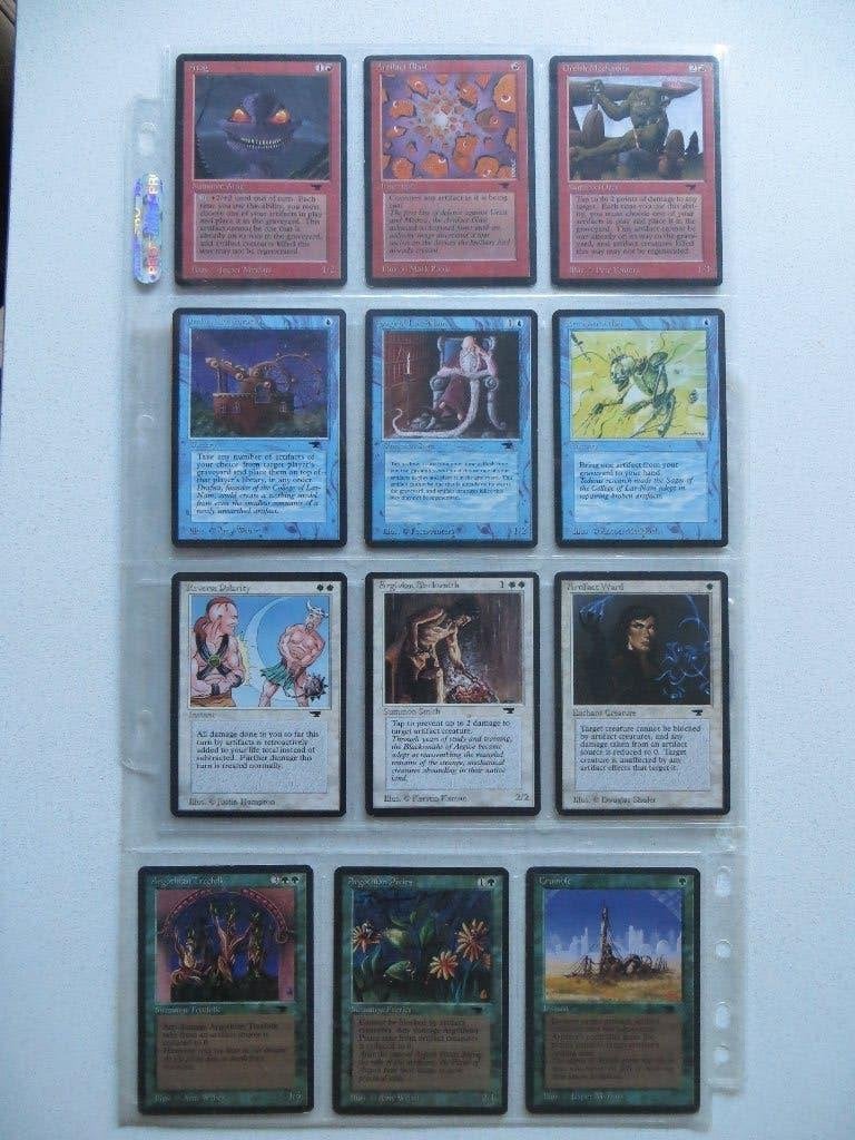 Lot Antiquities - Magic The Gathering, Hobby en Vrije tijd, Verzamelkaartspellen | Magic the Gathering, Ophalen of Verzenden, Gebruikt