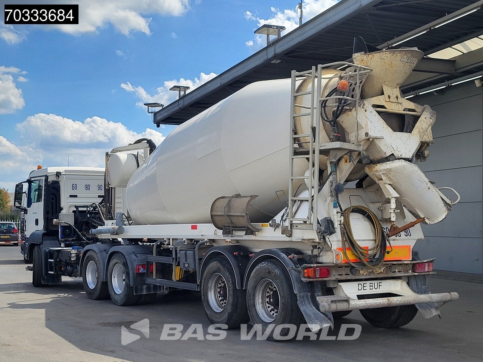 MAN TGX 33.500 6X4 M Hydraulik Concrete, Autos, Camions, Euro 6, Entreprise, MAN, 500 ch