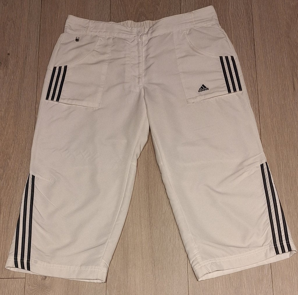 Tenniskleding, 3/4-broek, Adidas (Climalite), maat 40, wit, Vêtements | Femmes, Vêtements de sport, Comme neuf, Sport de raquette