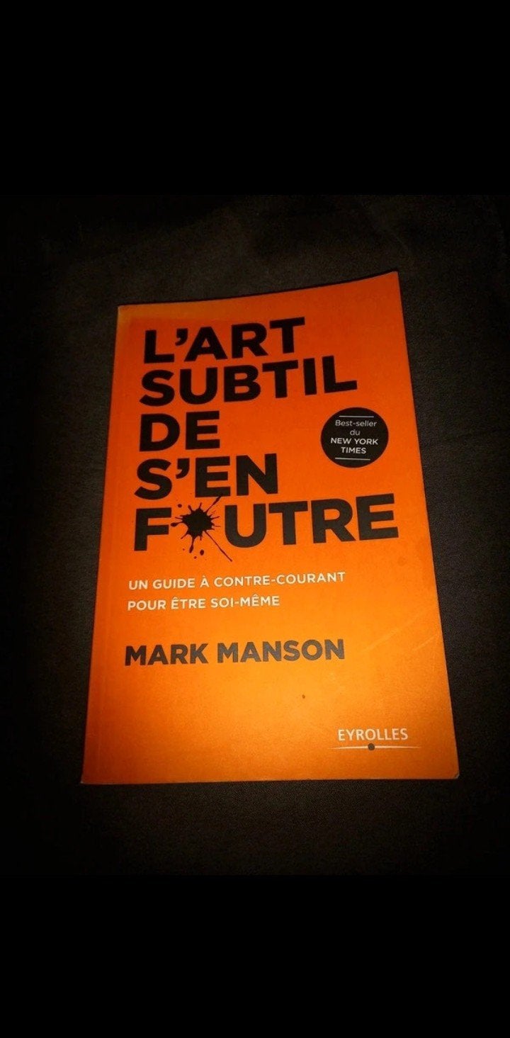 Livre l'art subtil de s'en foutre, Livres, Psychologie, Enlèvement ou Envoi