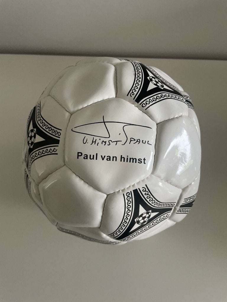 Nova-voetbal met handtekening Paul Van Himst (RSCA), Sports & Fitness, Football, Enlèvement ou Envoi, Comme neuf, Ballon