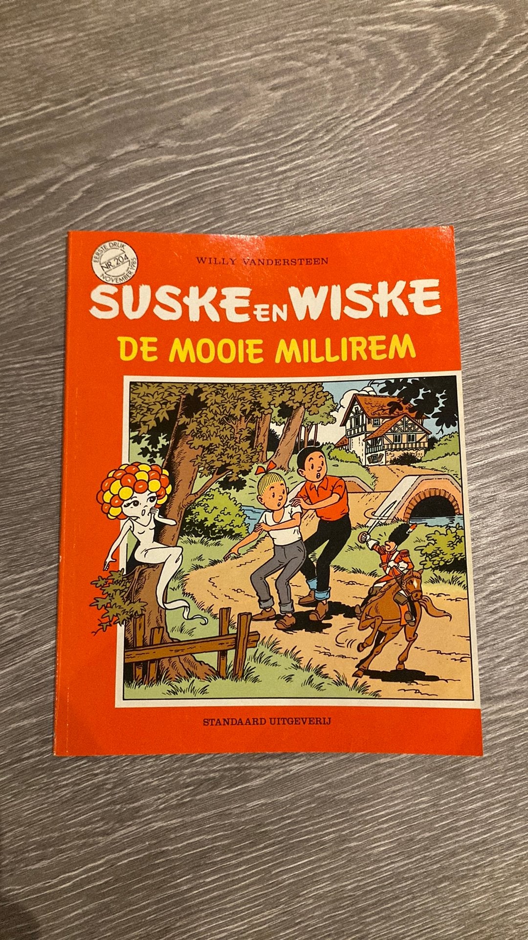 Suske en Wiske 204 – De mooie Millirem – Eerste druk (1985), Enlèvement, Comme neuf