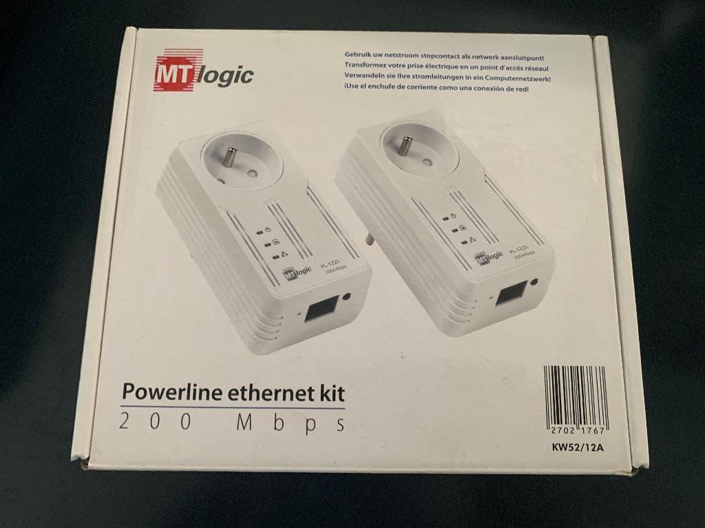 Powerlines MT Logic Poxerline ethernet kit, Ophalen of Verzenden, Gebruikt, MT Logic