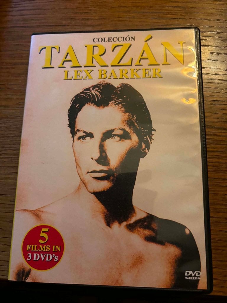 Tarzan, met lex Barker, de 5 films met Barker als Tarzan., CD & DVD, Import, Tous les âges, Comme neuf, Anglais