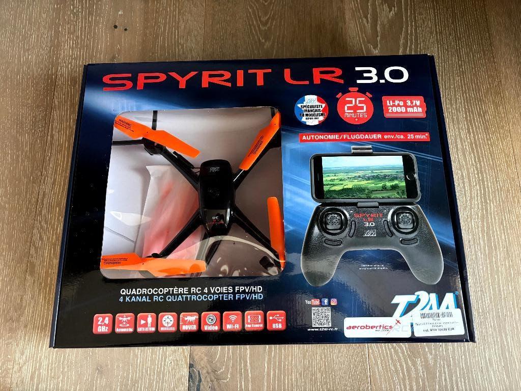 Drone SPYRIT LR 3.0, TV, Hi-fi & Vidéo, Drones, Drone avec caméra, Moins de 250 g, Comme neuf, Enlèvement