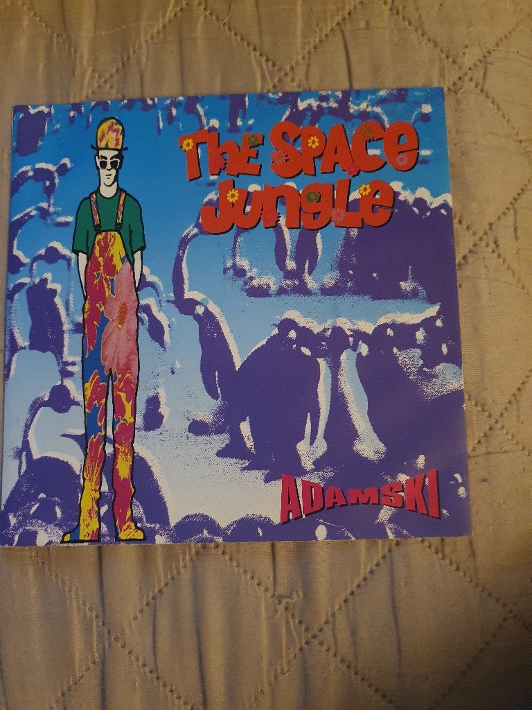 S - Adamski – The Space Jungle - 1990, CD & DVD, Enlèvement ou Envoi, 7 inch, Comme neuf, Autres genres