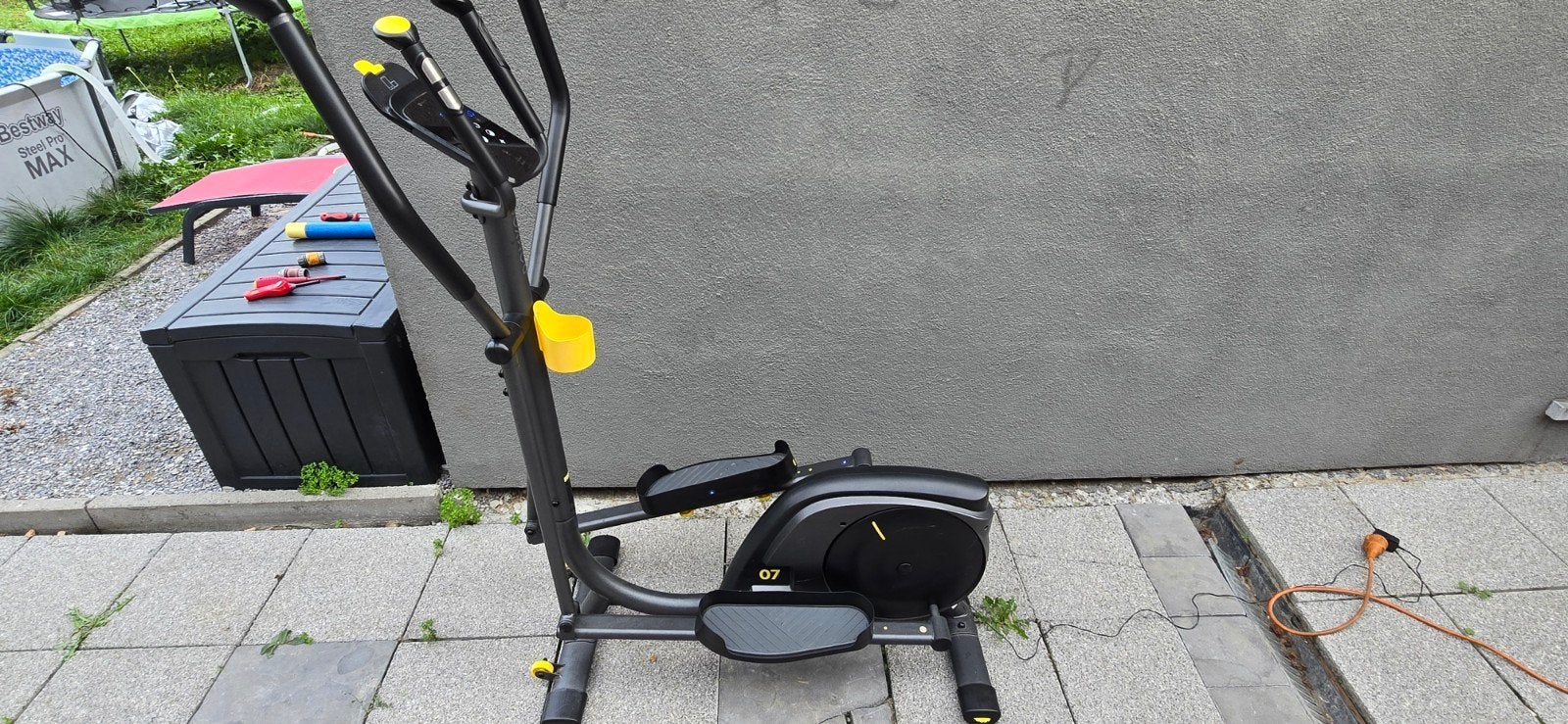 vélo d'appartement et vélo elliptique, Sport en Fitness, Ophalen, Gebruikt, Crosstrainer