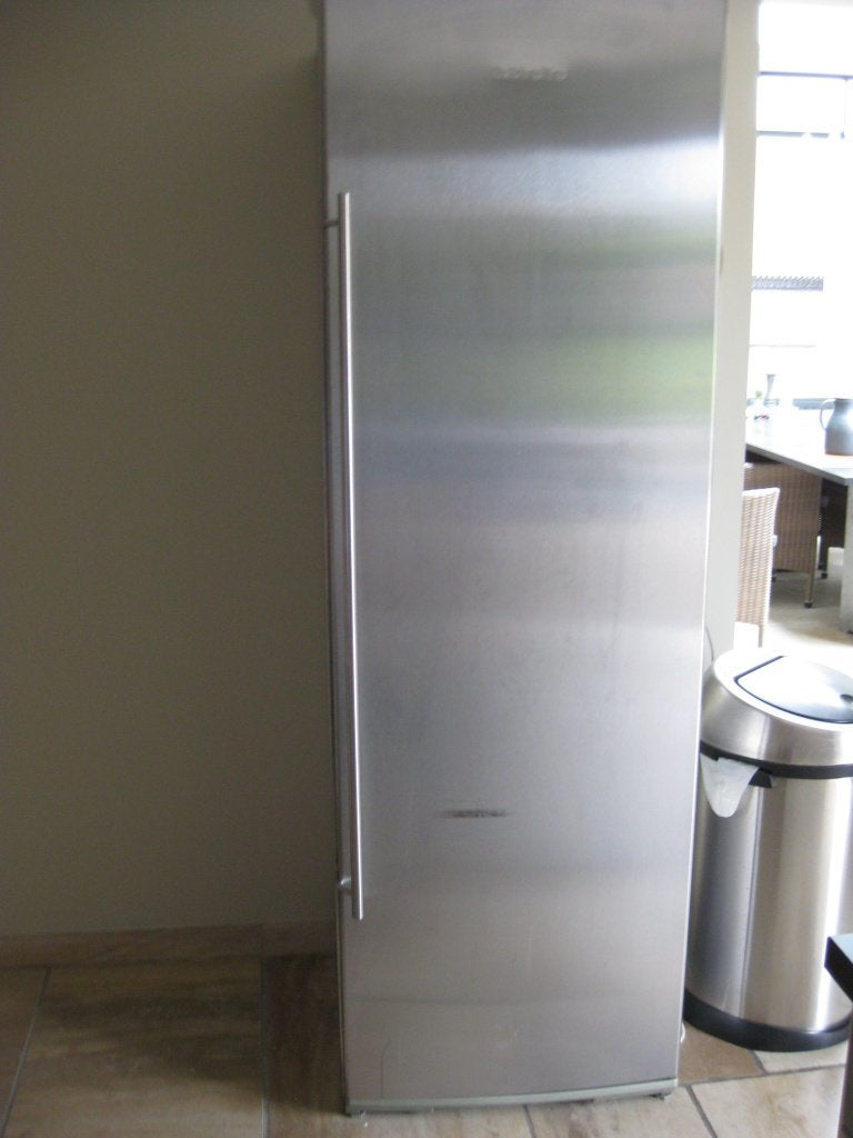 Miele Inox koelkast, Ophalen, 200 liter of meer, 160 cm of meer, 45 tot 60 cm