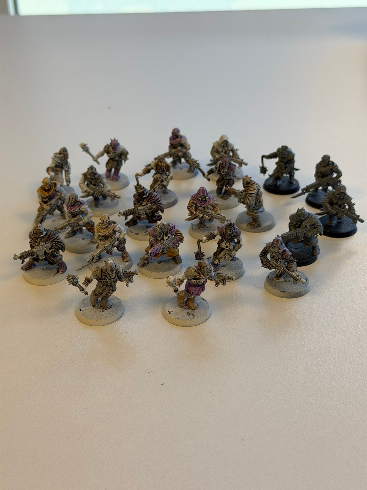 Warhammer 40K 40.000 Chaos Cultists lot 23x Games Workshop, Hobby en Vrije tijd, Wargaming, Figuurtje(s), Ophalen of Verzenden