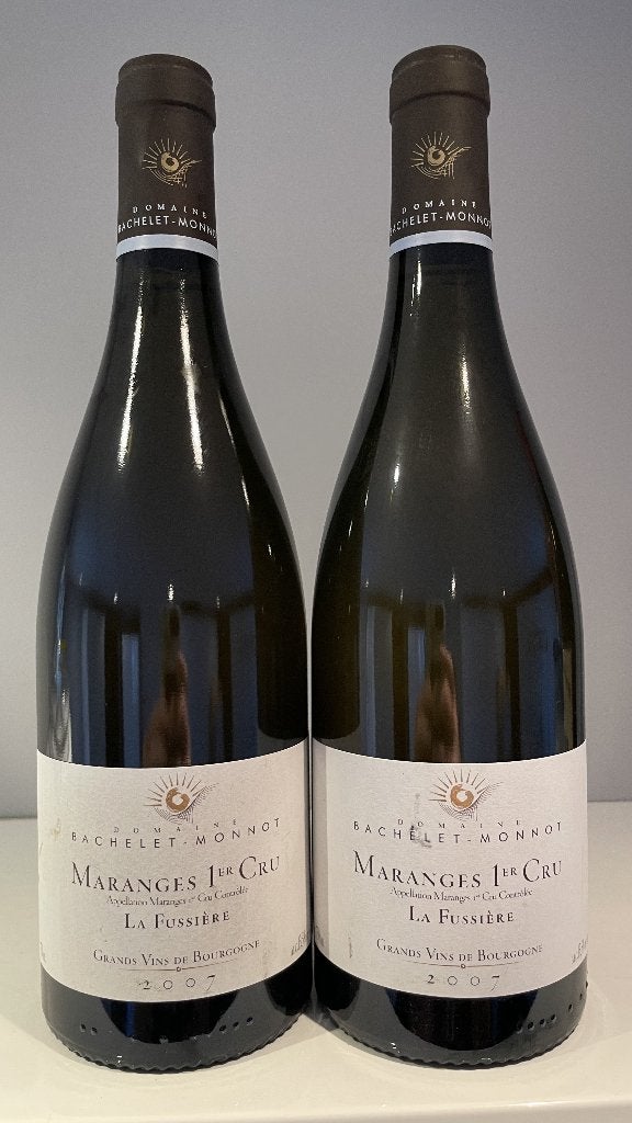 2X marrante 1 er cru la fussiere 2007 bachelet monnot, Enlèvement ou Envoi, Vin blanc