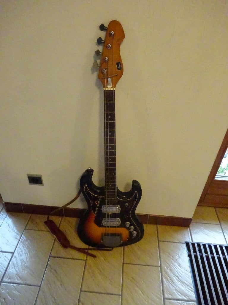 Vintage elektrische gitaar, Ophalen, Gebruikt