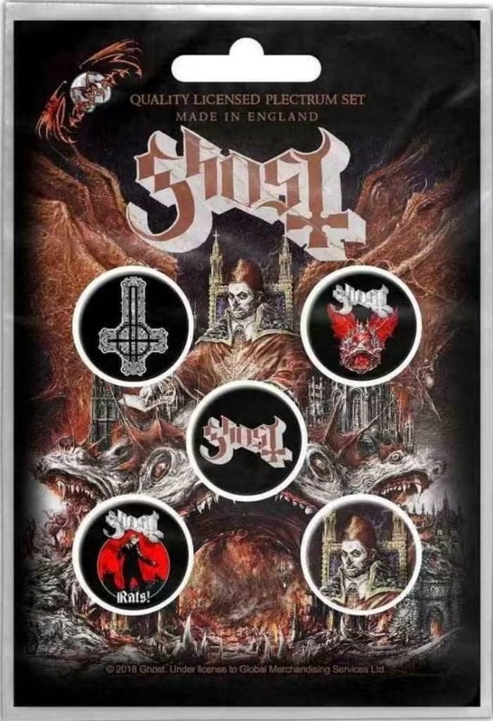 Ghost Button Prequelle 5-pack officiële merchandise, Ophalen of Verzenden, Nieuw