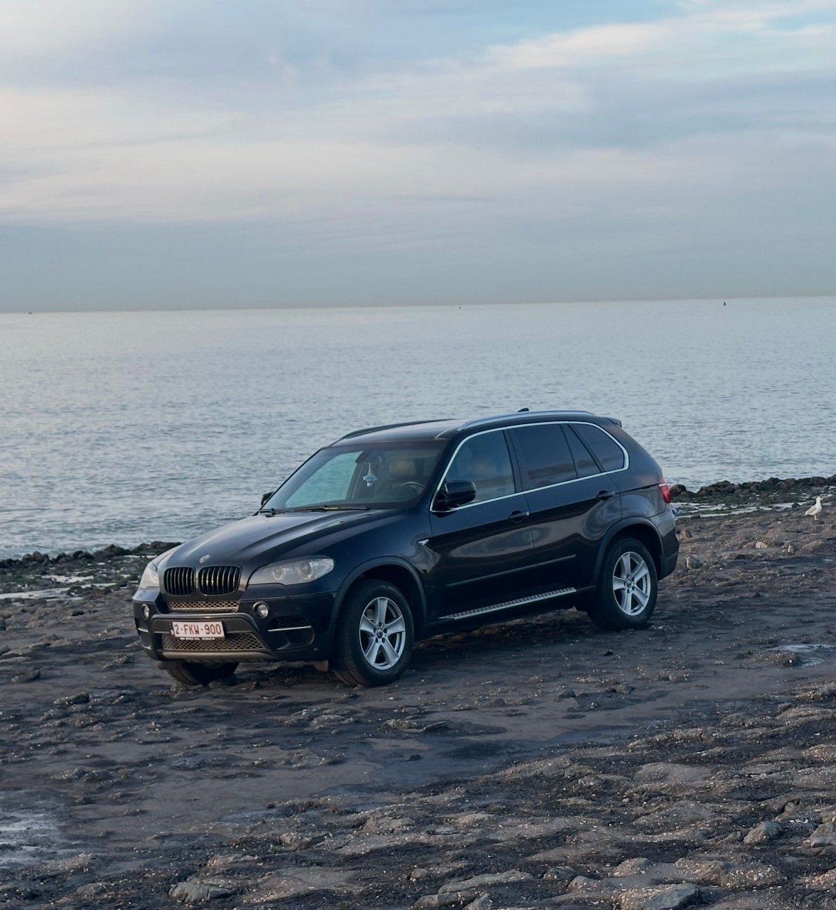 BMW X5M 3.0 Disel euro 5 Xdrive 7platsen, Auto's, Automaat, Euro 5, Blauw, 7 zetels