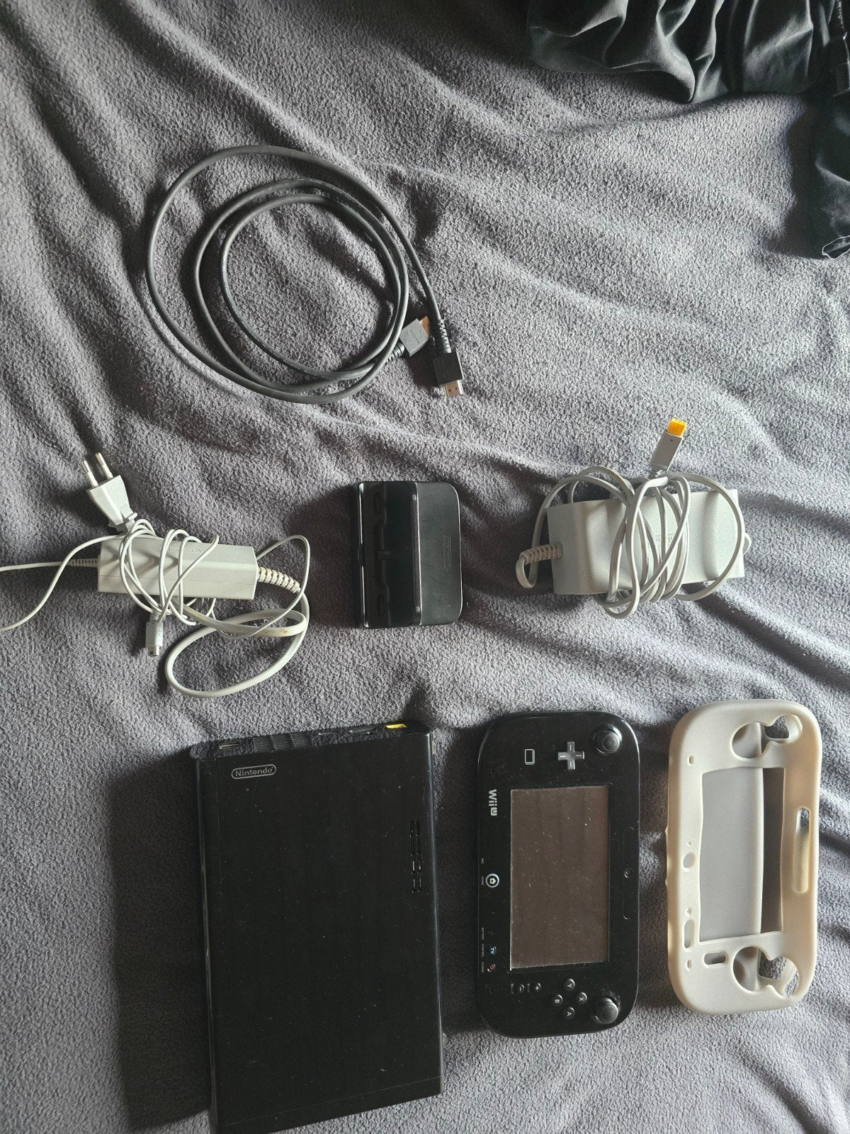 wii u 32gb zwart + spellen, Consoles de jeu & Jeux vidéo, Consoles de jeu | Nintendo Game Boy, Enlèvement, Comme neuf, Autres modèles