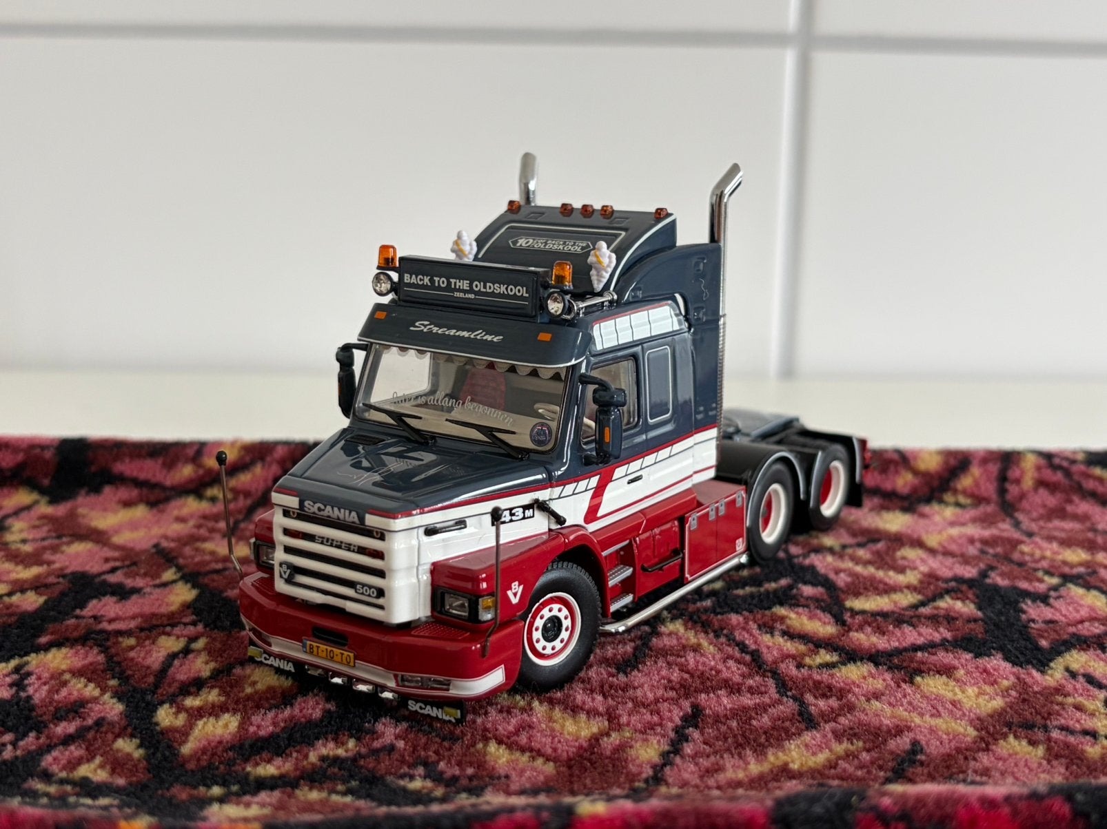 Scania 143M v8 500 back to the oldskool model wsi 1:50, Hobby en Vrije tijd, Ophalen of Verzenden, Nieuw, Bus of Vrachtwagen, Overige merken
