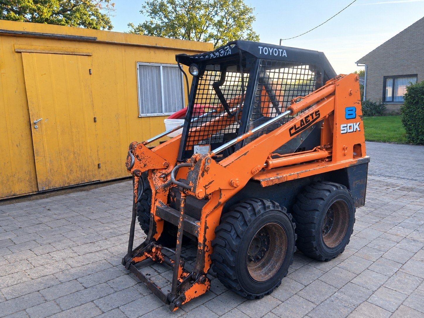 bobcat toyota 8SDK, Zakelijke goederen, Ophalen