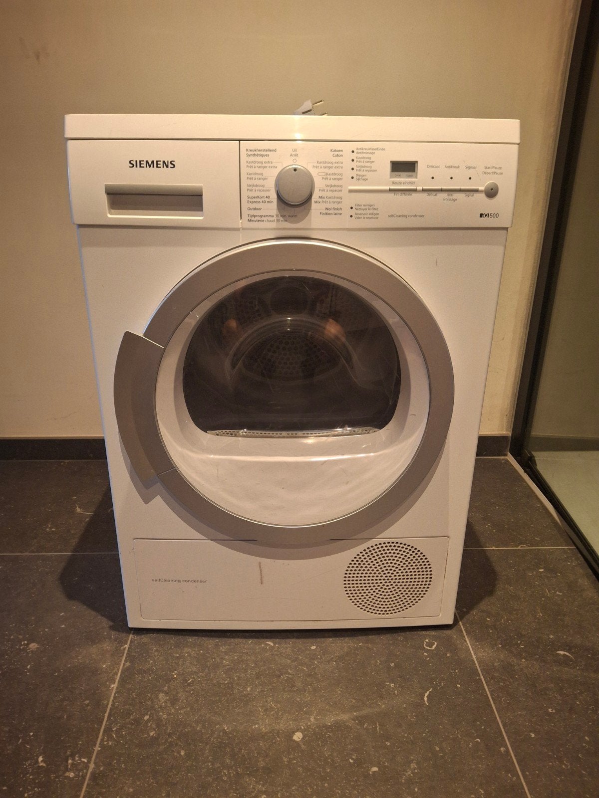 siemens iq500 droogkast, Electroménager, Sèche-linge, Enlèvement, Utilisé, À condensation