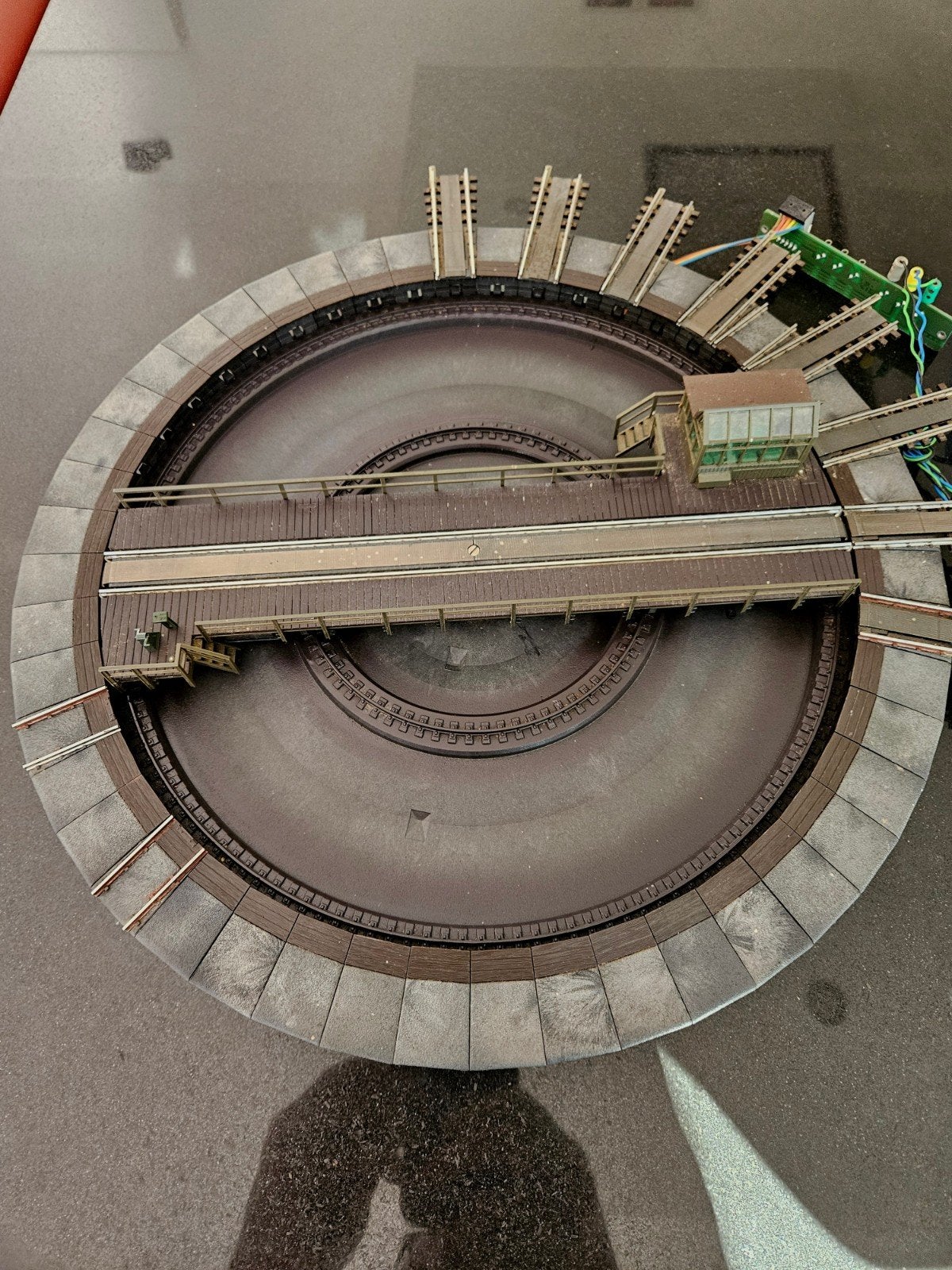 marklin draaischijf 7286, Wisselstroom, Gebruikt, Brug, Tunnel of Gebouw, Ophalen of Verzenden