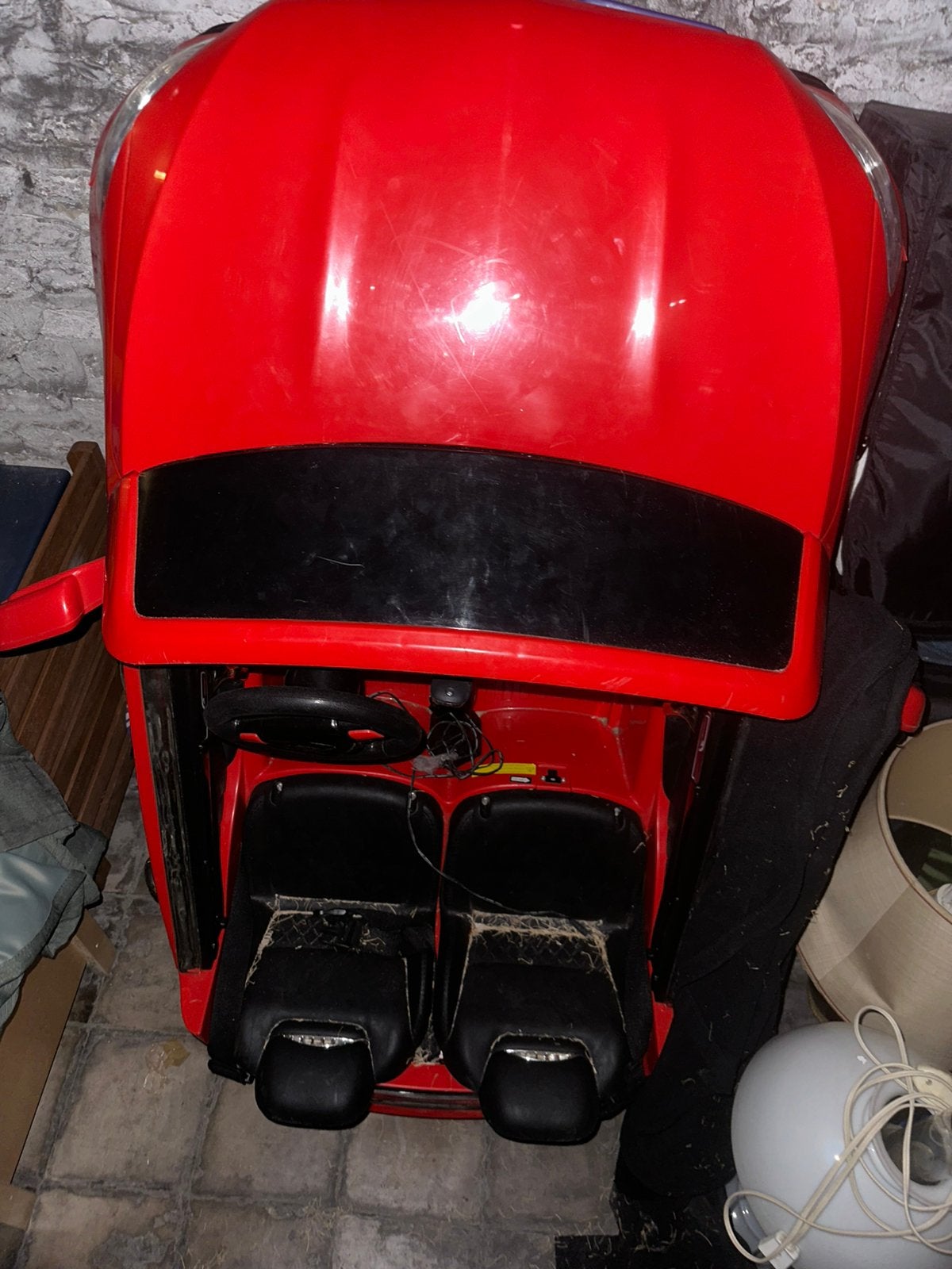 Elektrische kinderauto met 2 zitplaatsen, Ophalen, Gebruikt, Overige merken, Duozit