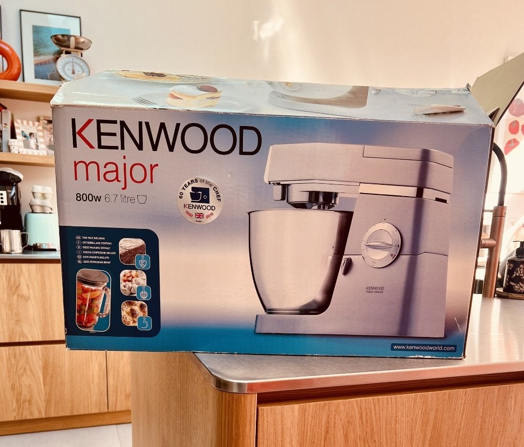 Kenwood Major 800W – 6,7L + accessoires – Très bon état, Electroménager, 4 litres ou plus, Enlèvement, Comme neuf, 3 vitesses ou plus