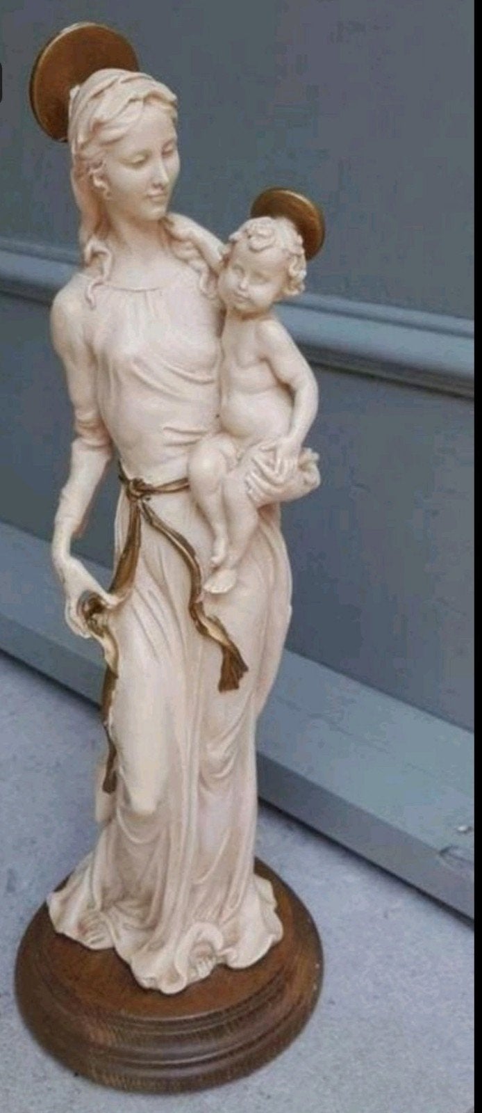Vintage Madonna met kindje 33cm hoogte, Huis en Inrichting, Ophalen of Verzenden
