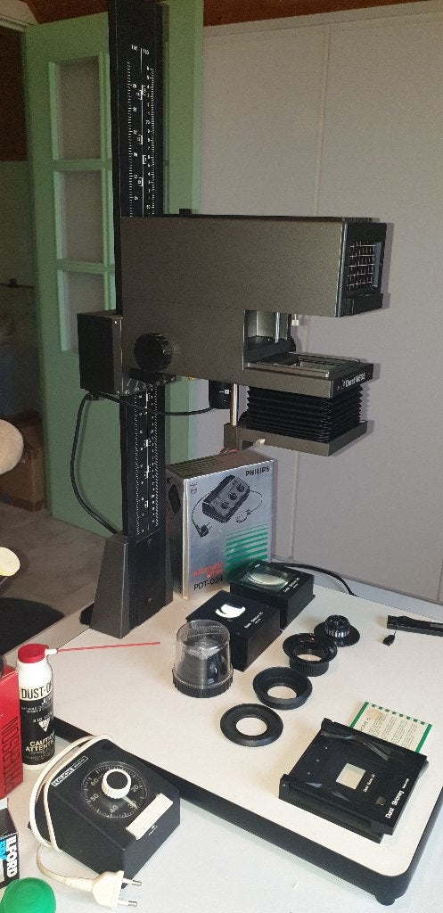 Durst 605M doka voor het afdrukken van kleinbeeld, Audio, Tv en Foto, Ophalen, Gebruikt, Durst, Vergroter
