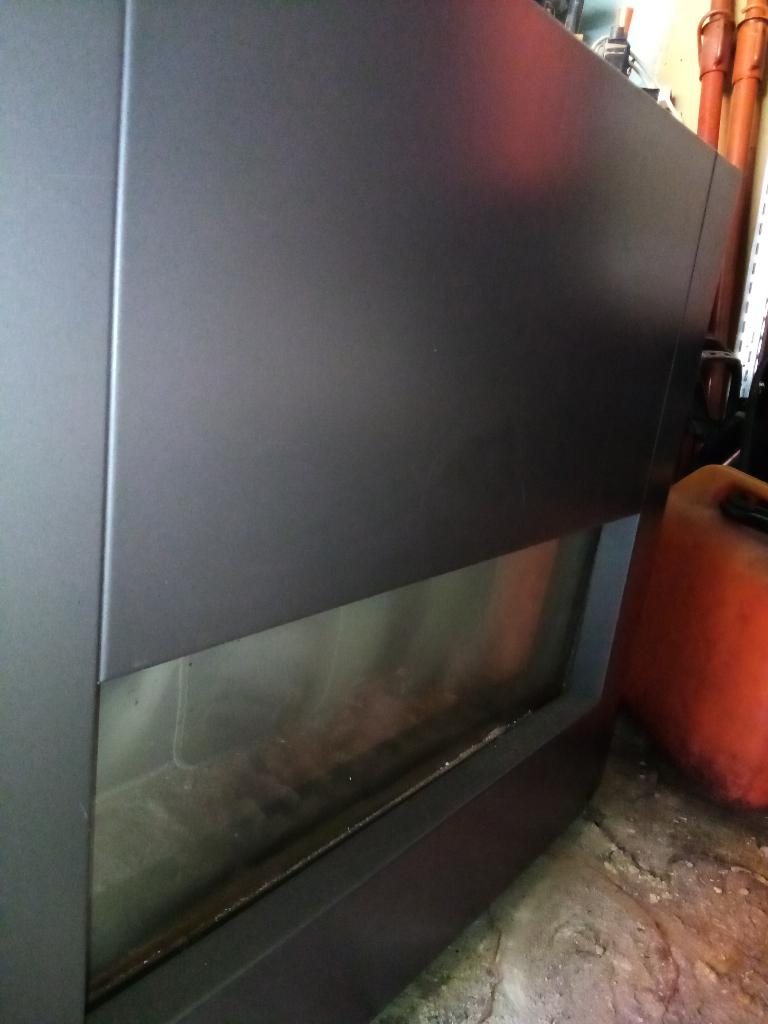 Foyer - poêle au gaz naturel 13,5 kWh, Enlèvement, Utilisé, Cheminée au gaz