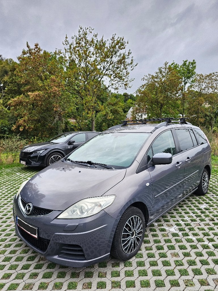 Mazda 5, Autos, Mazda, Argent ou Gris, Boîte manuelle, Entretenue par le concessionnaire, Noir
