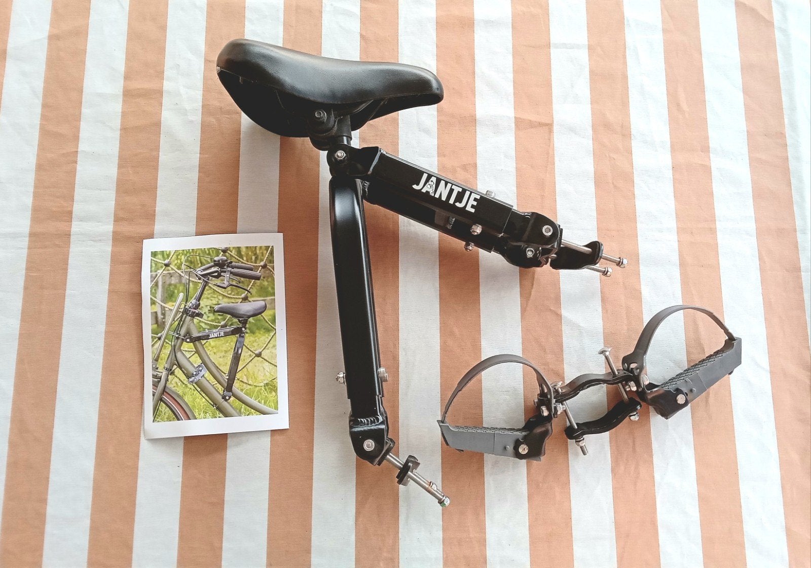 Fietszitje Jantje, Fietsen en Brommers, Fietsaccessoires | Fietsverlichting, Ophalen of Verzenden