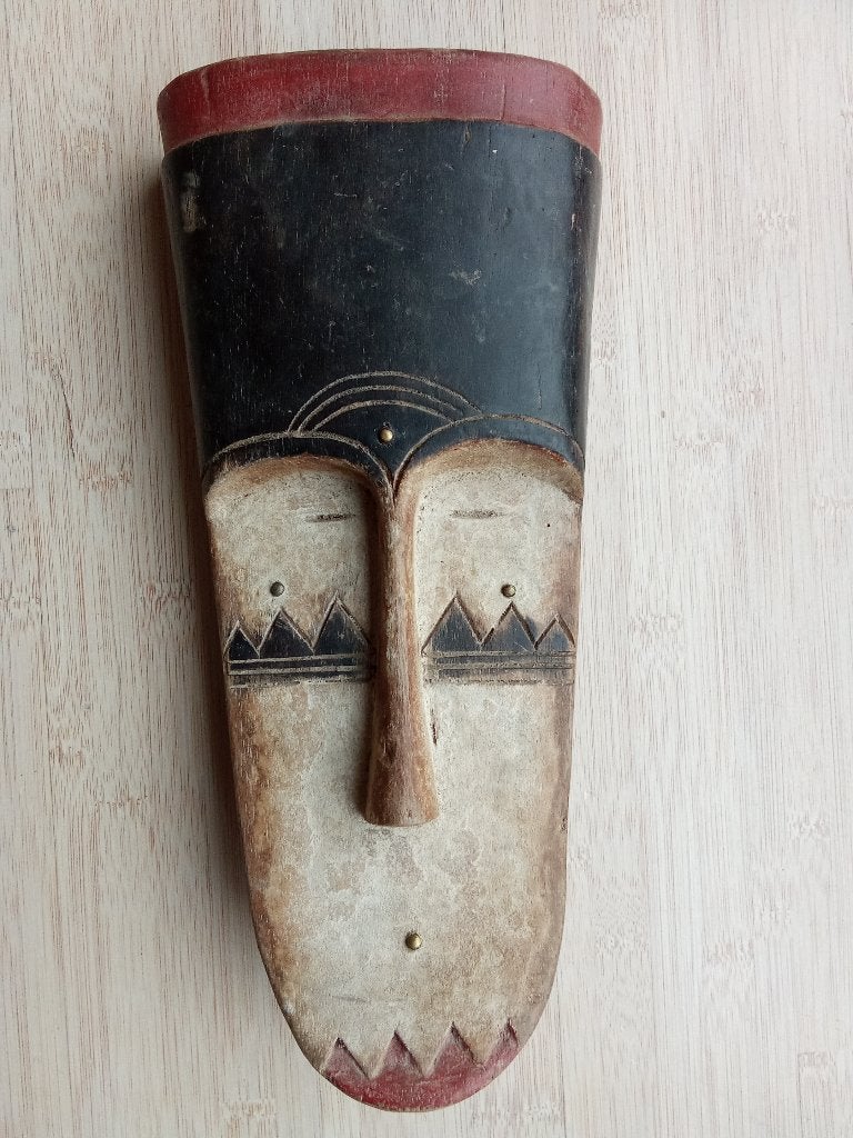 Afrikaanse maskers de Songye groep Congo - Kinshasa (1), Afrique, Bois, Enlèvement ou Envoi, Fait main