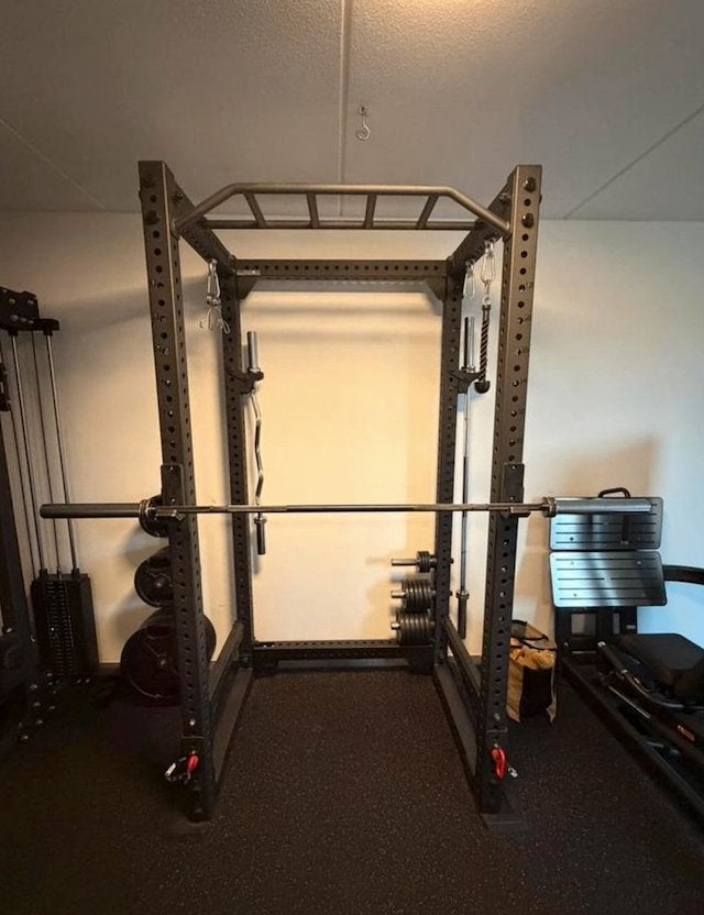 ATX power rack met veel assecoires, Enlèvement, Comme neuf, Bras