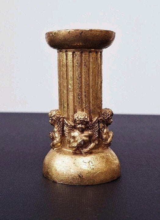 Petite colonne décorative en forme de chandelier avec des an, Maison & Meubles, Enlèvement ou Envoi, Chandelier