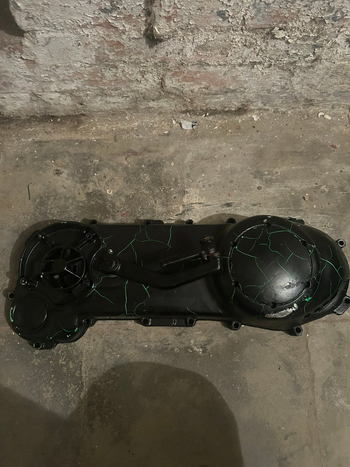 Piaggio/gilera 50cc lang carterdeksel, Fietsen en Brommers, Ophalen, Zo goed als nieuw