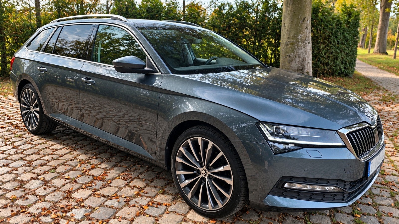 Skoda superb combi 1.5 tsi Automaat, Auto's, Stof, Verwarmde buitenspiegels, Bedrijf, 5 deurs