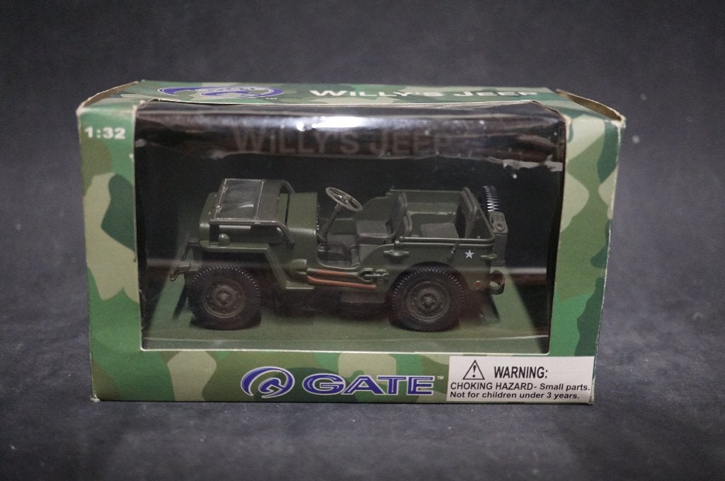 Gate Willys jeep - 1/32 - TOP, Hobby en Vrije tijd, Ophalen of Verzenden