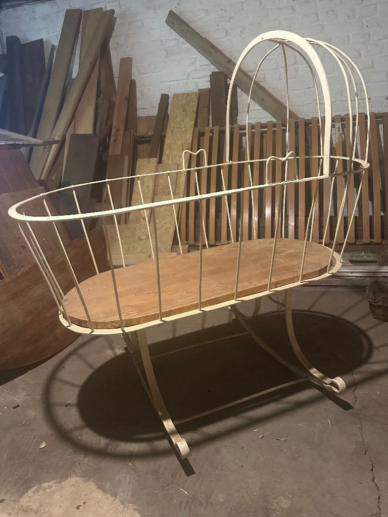 Berceau fer forgé, Enlèvement, Utilisé, Berceau